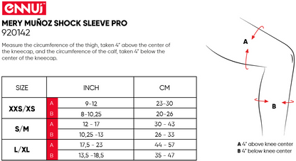 Rodillera Shock Sleeve Pro Gasket - Edición Mery Muñoz