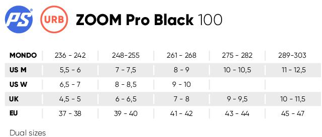 Zoom Pro 100 black, without Colorbox