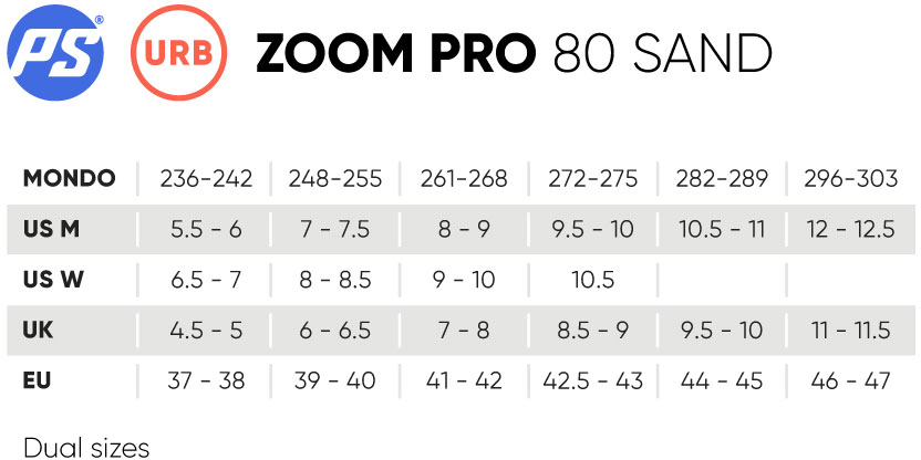 Zoom Pro 80 Sand