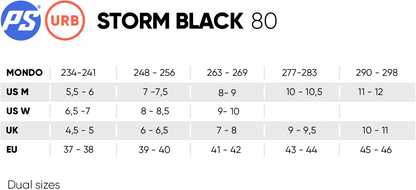 Storm Black 80