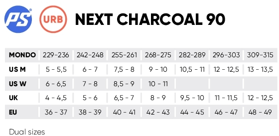 Next Charcoal 90