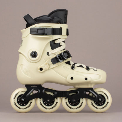 FR Skates FR3 80 Sand urban freeride inline skates with rockerable X3R frame.