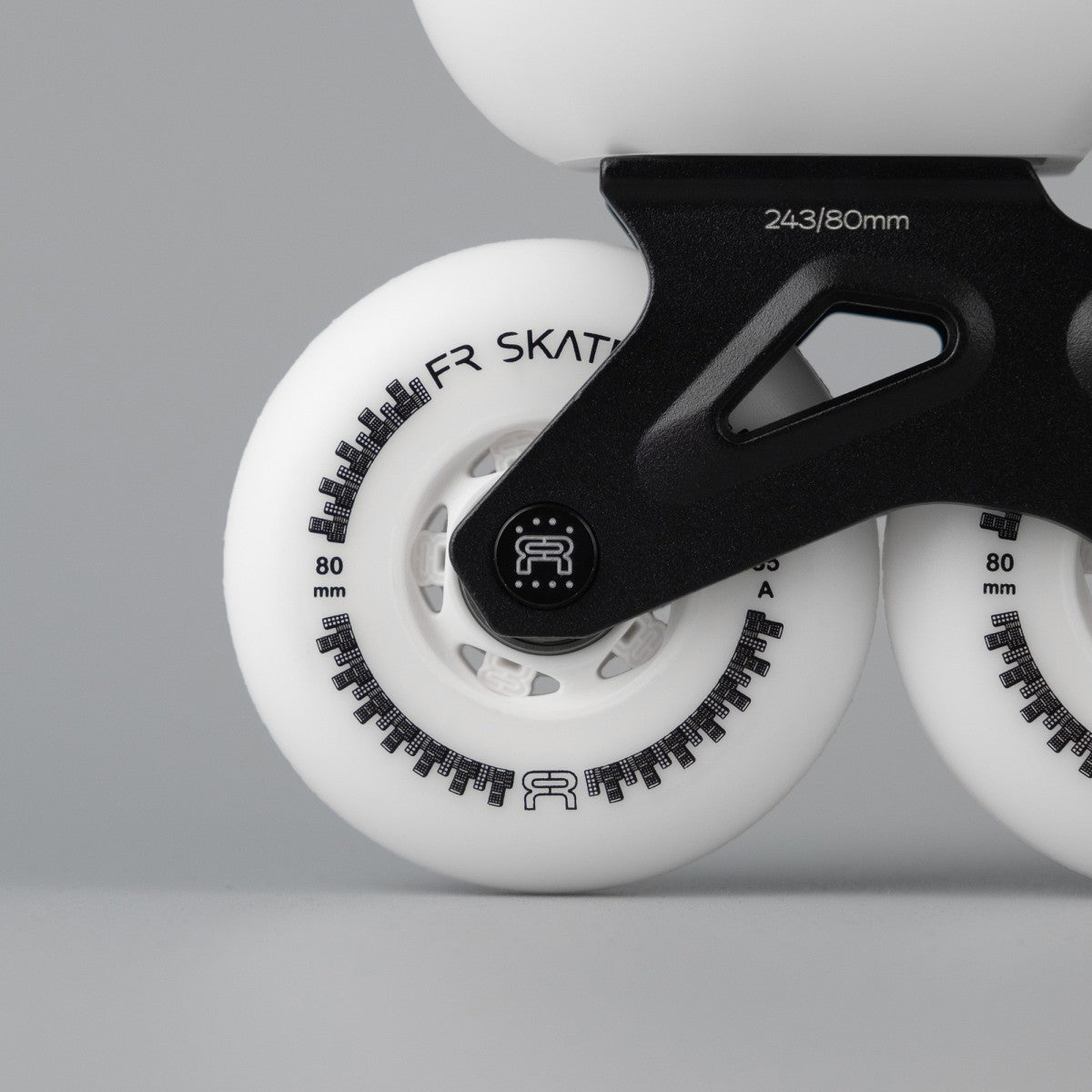 FR Skates FRX 80 White urban freeride inline skates 4x80 for urban, city skating and freestyle