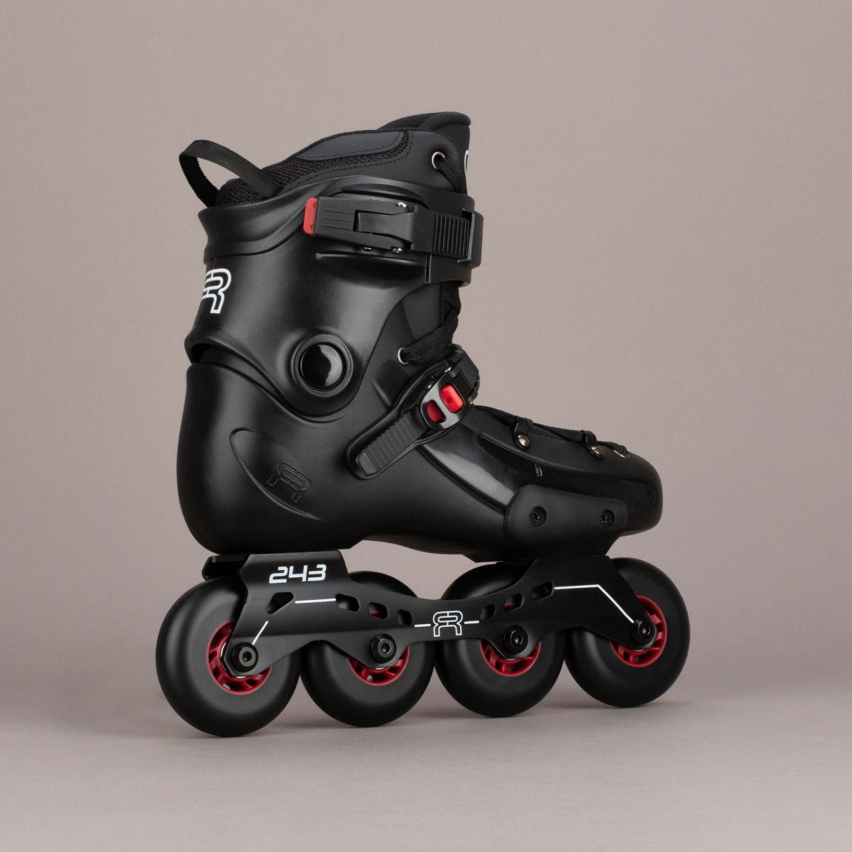 FR Skates FRXP 80 Black freeride inline skates 4x80 for urban and city skating.