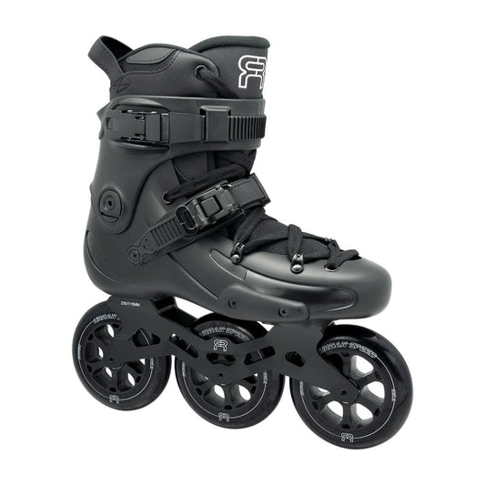 FR Skates FR1 310 Black urban freeride inline skates 3x110 for urban and city skating
