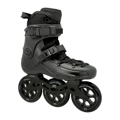 FR Skates FR1 310 Intuition Black freeride inline skates with Intuition liner and 3x110 setup