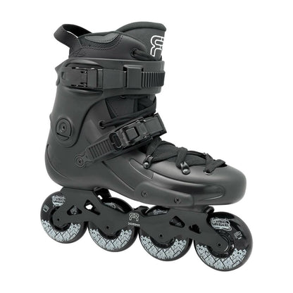 FR Skates FR1 80 Black freeride inline skates for city and urban skating