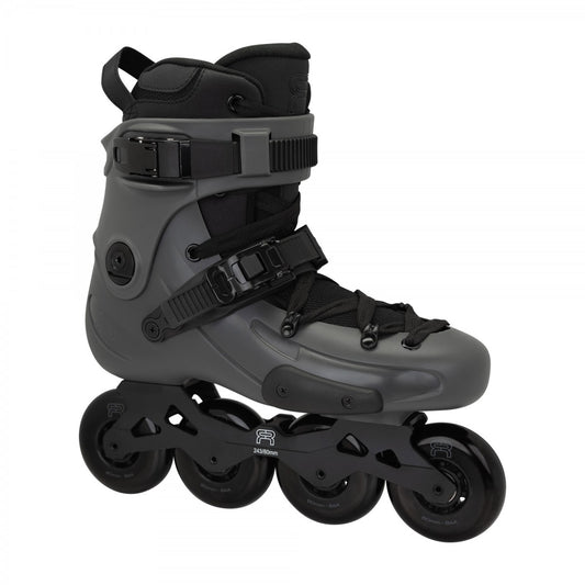 FR Skates FR1 80 Grey Black freeride inline skates for city and urban skating