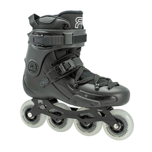 FR Skates FR2 80 Black urban freeride inline skates 4x80 for urban, city skating and freestyle