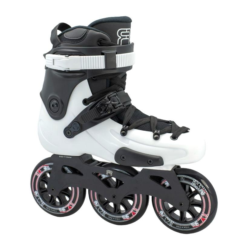 FR Skates FR3 310 White urban freeride inline skates 3x110 for urban and city skating