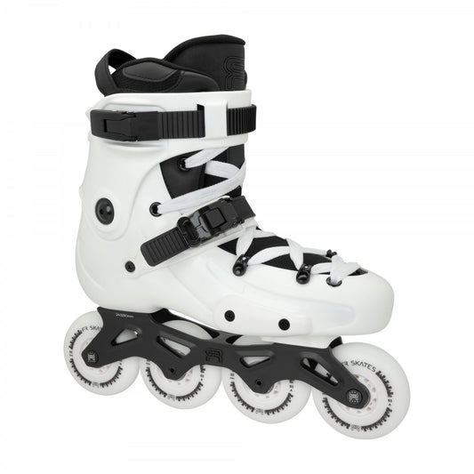 FR Skates FR3 80 White urban freeride inline skates 4x80 for urban, city skating and freestyle