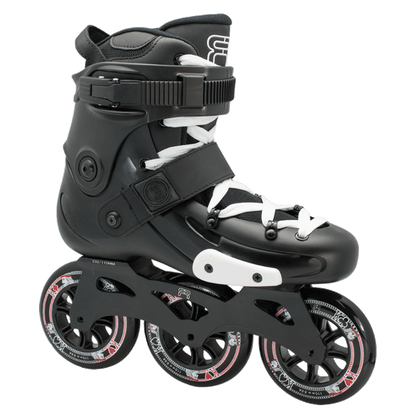 FR Skates FRX 310 Black urban freeride inline skates 3x110 for urban and city skating