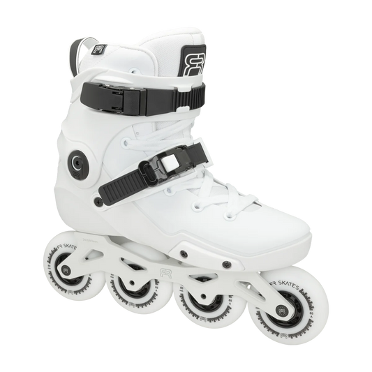 FR Skates NEO 2 80 White freeride inline skates with aluminum frames