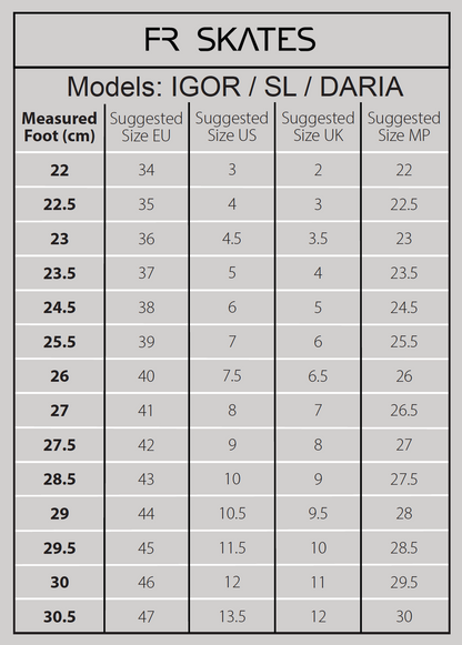FR Skates - SL 80 Black