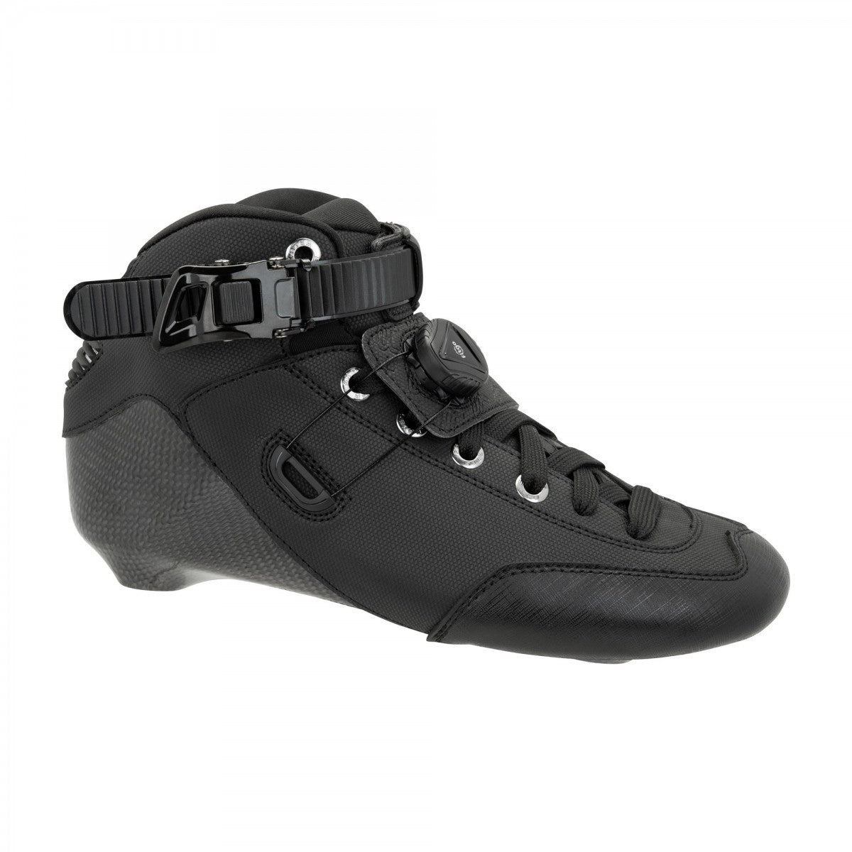 FR Skates Turbo Spin Black carbon boot for speed slalom and urban skating