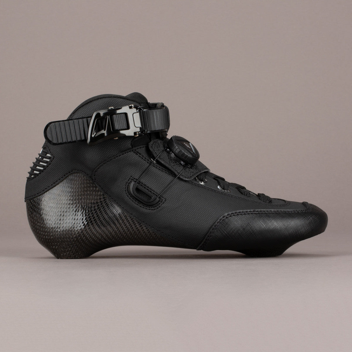 FR Skates Turbo Spin Black carbon boot for speed slalom and urban skating