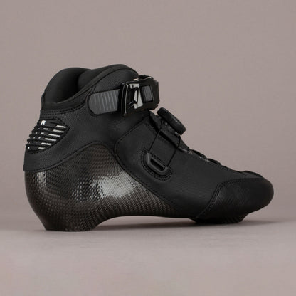 FR Skates Turbo Spin Black carbon boot for speed slalom and urban skating