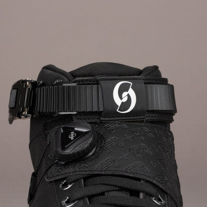 FR Skates Turbo Spin Black carbon boot for speed slalom and urban skating