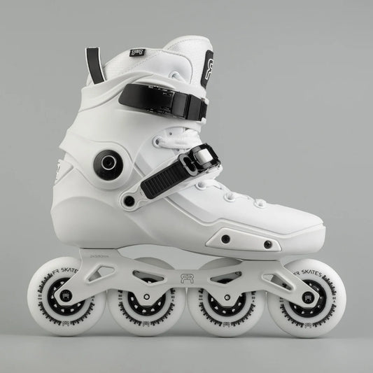 FR Skates NEO 2 80 White freeride inline skates with aluminum frames