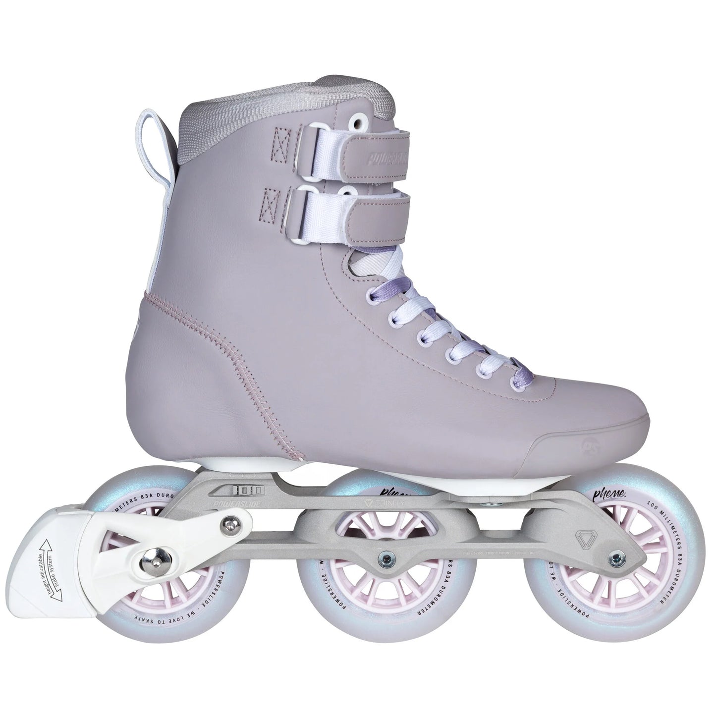 Powerslide PHEME Lilac 100 fitness inline skates for women – elegant and high-performance