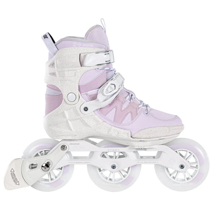 Powerslide Phuzion Argon Berry 110 fitness inline skates with TRINITY X mount and 3x110mm wheels