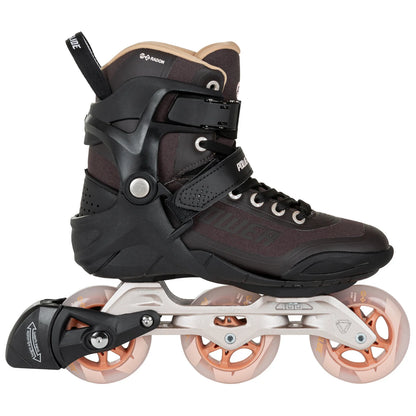 Powerslide Phuzion Radon Bronze 90 fitness inline skates with TRINITY X system for smooth, daily skating