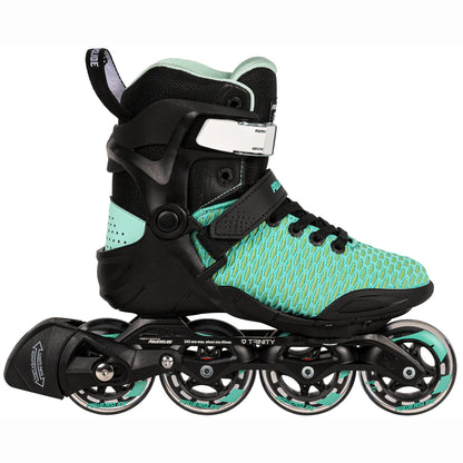 Powerslide Phuzion Xenon Arctic 80 fitness inline skates with TRINITY 3-point mounting